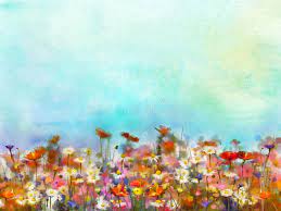 You also get access to our private community forum where you can ask me questions, and to the students' optional facebook group. Watercolor Painting Purple Cosmos Flower Field Stock Illustration Illustration Of Hand Background 75192415