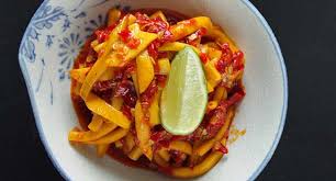 Sambal is a chili sauce or paste, typically made from a mixture of a variety of chili peppers with secondary ingredients such as shrimp paste, garlic, ginger, shallot, scallion, palm sugar, and lime juice. Resepkoki Co Wp Content Uploads 2017 01 Sambal