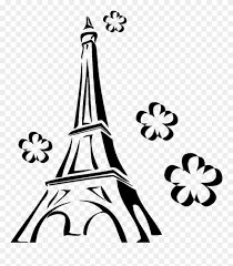 Download eiffel tower clip art and use any clip art,coloring,png graphics in your website, document or presentation. Tour Eiffel Entouree De Fleurs Ambiance Sticker Sb Eiffel Tower Sketch Png Clipart 3637470 Pinclipart