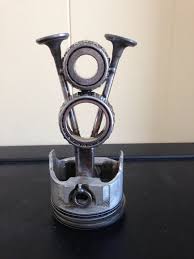 Early Ford V8 Metal Art Symbol Welded Old Engine Parts Etsy Metal Tree Scrap Metal Art Welding Art