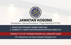 Iklan jawatan kosong sektor kesihataniklan jawatan kosong sektor kesihatan 2021. Jawatan Kosong Ptptn Ambilan Tahun 2020