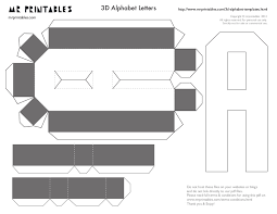 Create lettering projects with our free printable stencils. Mrprintables 3d Alphabet Templates A To M