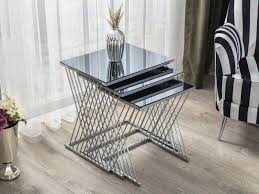 Zigon sehpa fiyatları genel itibari ile tekli sehpa modellerine nazaran çok daha pahalıdır. Venedik Krom Metal Ayakli Fume Aynali Zigon Sehpa Fiyatlari Ve Ozellikleri