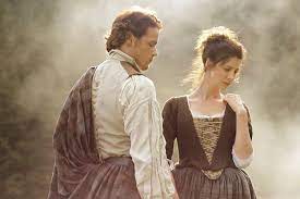 New 23 Promo Stills Of Sam Heughan And Caitriona Balfe As Jamie And Claire From Outlander Season 1 Outlander Season 1 Outlander Tv Outlander News