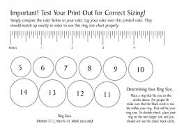 Ring Sizer For Online Shopping Ring Size Guide Measure