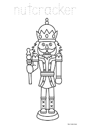 See the whole set of printables here: Christmas Nutcracker Coloring Pages Coloring Home
