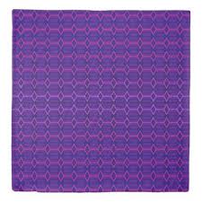 Blue Violet Indigo And Purple Geometric Pattern Duvet Cover Zazzle Com Duvet Cover Pattern Duvet Covers Purple Duvet Cover