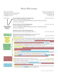 cv/resume : eecs communication lab