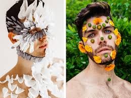 The Ephemeral Art of Petals, Paints and Bods