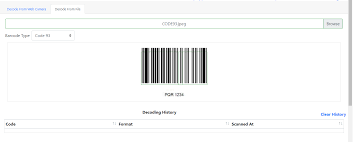 Download the qr image on your device if necessary. Barcode Scanner Online Free From Camera Barcode Reader Online Bytescout