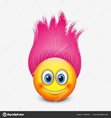 Hairy troll emoticon Stock Vector by ©I.Petrovic 145204391