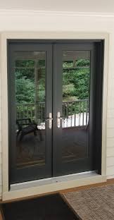 The created opening in the wall is a doorway or portal. Replacement Hinged French Patio Doors Pella Retail