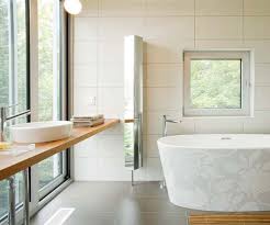 Soft textures via the towels and the wicker basket make the whole feel warm and welcoming. Bathroom Window Ideas Better Homes Gardens
