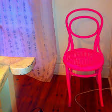 Pin By Teresa Ocean On Heart The Home As Home Is Where The Heart Is Pink Spray Paint Wooden Chair Chair