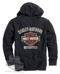 99083 14vm Harley Davidson Mens B S Logo French Terry Full Zip Black Long Sleeve Hoodie Ba Harley Davidson Merchandise Harley Davidson Men Harley Davidson