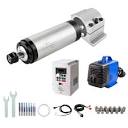 Amazon.com: CNC Spindle Motor Kits, 220V 2.2KW 80mm Water Cooled ...