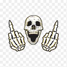 Holding, skeleton rock hand, skeleton middle finger. Skull Middle Finger Skeleton Bandana Skull Hand Head Png Pngegg