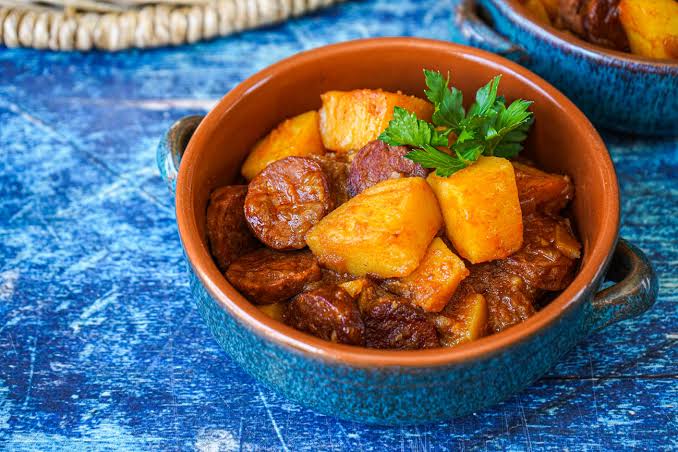 Potatoes with Chorizo