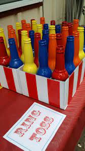 Carnival Circus Birthday Party Game Idea Ring Toss Outdoor Activities 2nd Birthday Party Carnival Birthday Parties Carnival Birthday Party Theme Kids Carnival