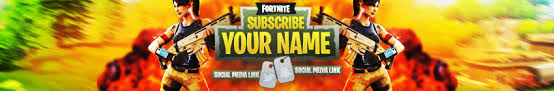Creative banner using customizable design elements to personalize the banner for each cohort. Image Fortnite Banniere Youtube 2048x1152 Fortnite Generator Without Human