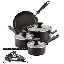 At farberware, we're committed to your satisfaction. Farberware Reliance 12pc Nonstick Cookware Set Black Target