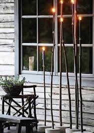 Wunderh Bsche Idee F R Den Garten L Betonfu Mit Ast Kerzenst Nder Candle Candles Dollar Stores D Lichterkette Draussen Hintergarten Selbermachen Beton