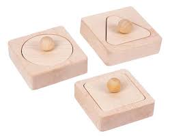 Wooden Shape Matching Puzzle Teaching Aids Motor Activity
