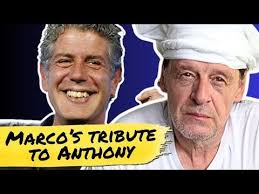 Marco Pierre White's tribute to Anthony Bourdain