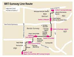 5 minutes walk to ktm and lrt station to take you to kl and pj. Bandar Sunway Folk Can Now Beat The Jam The Star