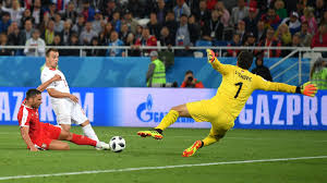 Switzerland on course for last 16 after shaqiri double sends turkey home xherdan shaqiri celebrates scoring his second and switzerland's third in baku. Shaqiri Holds His Nerve As Switzerland Fight Back To Sink Serbia