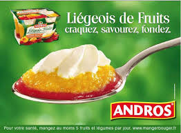 Andros Publicite Fruits Et Legumes Fruits Manger