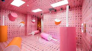 We drank some liquid ice cream from a mini carton container. Freak Out Over The Museum Of Ice Cream S Sugary Pink Insides Eater Sf