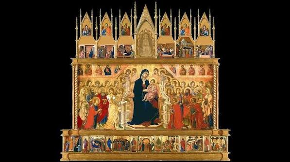 Affiche de la « Cène » de Duccio - Communion et Libération - Site officiel