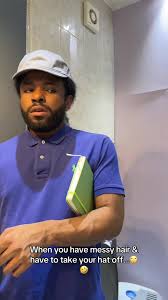 I only wear a hat sometimes for one reason and that reason is to hide ...