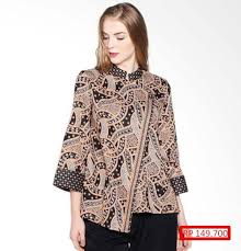 Model Baju Batik Modern Yang Mantap Dan Baju Batik Wanita Modern Kombinasi Model Baju Model Pakaian Guru Desain Blus Model Baju Wanita