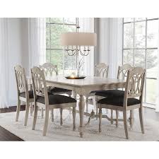 Romona 7 Piece Dining Set Assorted Colors Sam S Club In 2020 Farmhouse Dining Set Farmhouse Dining Table Farmhouse Dining