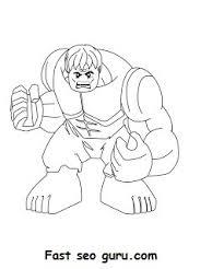 All of our printable online coloring books are free for everyone to enjoy. Print Out Lego Superheroes Hulk Coloring Pages