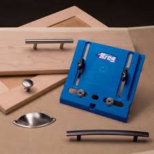 Thermofoil, veneer, acrylic, melamine and mdf cabinet doors Kreg Cabinet Hardware Jig