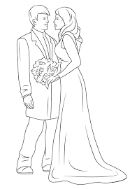 For kids & adults you can print mickey mouse or color online. Wedding Couple Coloring Page Free Printable Coloring Pages For Kids