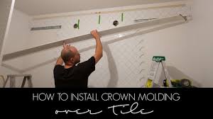 Check spelling or type a new query. Crown Molding For Beginners How To Install Over Tile Love Create Celebrate