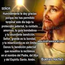 Buenas Noches Catholic Prayers Daily Good Night Prayer Night Prayer