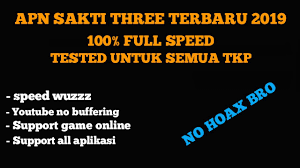 Cara internet gratis kartu 3 dengan setting apn. Update Apn Sakti Three Terbaru 2019 Speed Di Jamin Wuzzzz By Harmen Planologi
