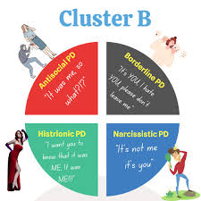 Image result for Cluster B Personality Disorder