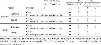 Microscopic Findings In Male Juvenile Dogs Treated Orally With Download Scientific Diagram