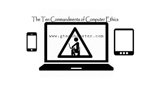 Thou shalt always use a computer in ways that insure. The Ten Commandments Of Computer Ethics Gtech Booster