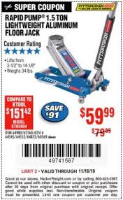 Harbor freight coupons and coupon codes 2021. Harbor Freight Tools Coupon Database Free Coupons 25 Percent Off Coupons Toolbox Coupons Rapid Pump 1 5 Ton Aluminum Racing Jack
