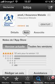Application Mobile Ameli Cpam Sur Iphone Et Android Mutuelle Sante Assurance Maladie Application Mobile
