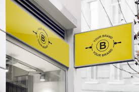 Freebie 8 Logo Mockup Templates On Store Fronts Signage High Res Psd Just Creative Logo Mockup Sign Mockup Free Mockup