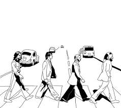 Abbey Road Drawn Beatles Drawing Beatles Art Abbey Road