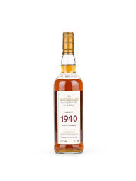 The Macallan Single Malt Fine Rare Aged 35 Years 1940 Vinuri Sticle De Vin